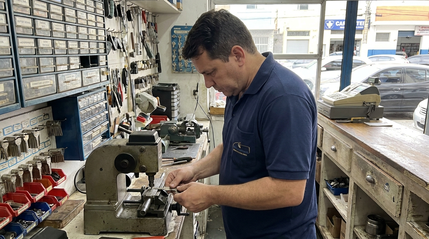 Confecção de Chave Automotiva profissional em Belém‑PA
